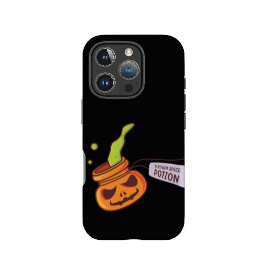 Pumpkin Spice Potion Coffee Enthusiast Halloween IPhone Cases
