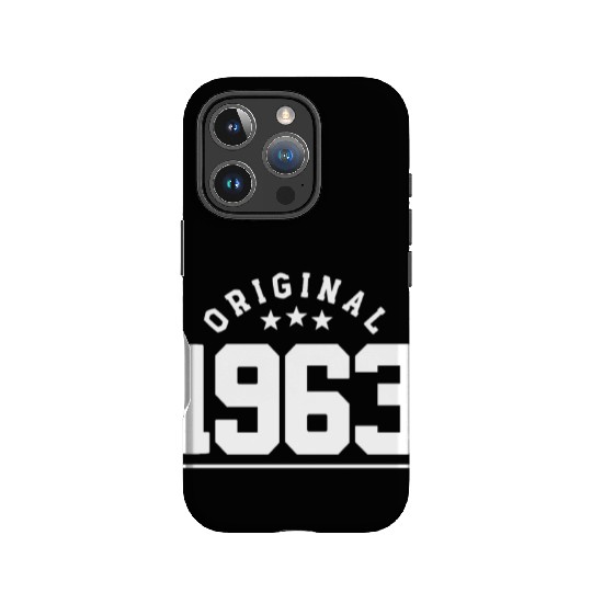60 Years Vintage 1963 Retro 60th Birthday IPhone Cases