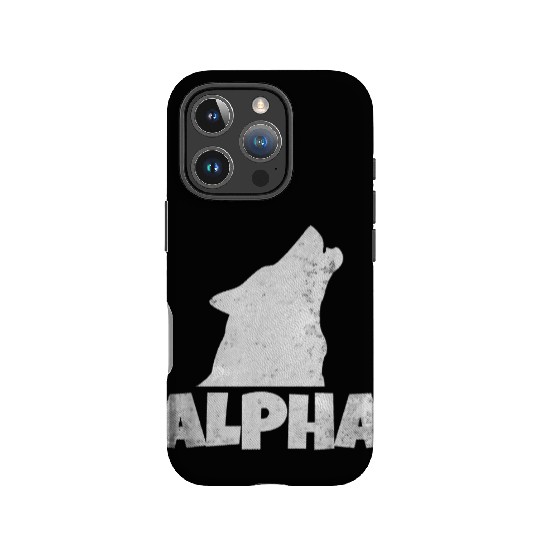 Alpha Wolf Pack Member Wildlife IPhone Cases
