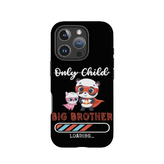 Big brother super hero panda cat IPhone Cases