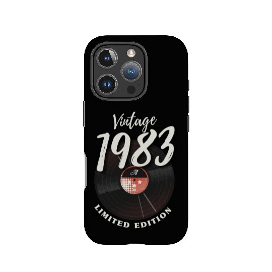 40 Years Vintage 1983 Retro 40th Birthday IPhone Cases