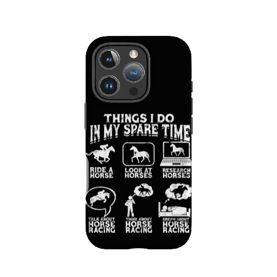 Horse Racing Equestrian Horseback Horse Racer IPhone Cases
