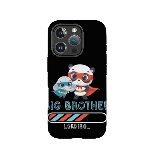 Big brother super hero panda elephant 2023 IPhone Cases
