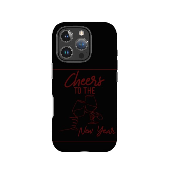 Cheers To The New Year 2023 NYE Party Glasses IPhone Cases