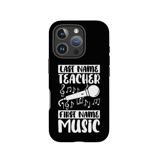 Music Teacher Mic IPhone Cases