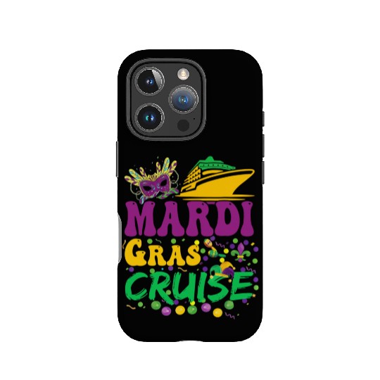 Mardi Gras Cruise Cruising Mask Cruise Ship Party IPhone Cases