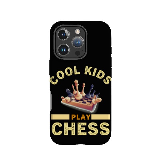 Cool Kids Play Chess IPhone Cases
