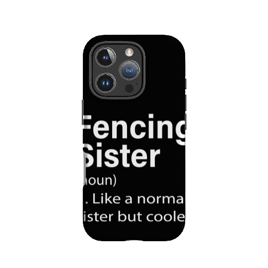 Fencing Girl Like A Normal Girl But Cooler IPhone Cases