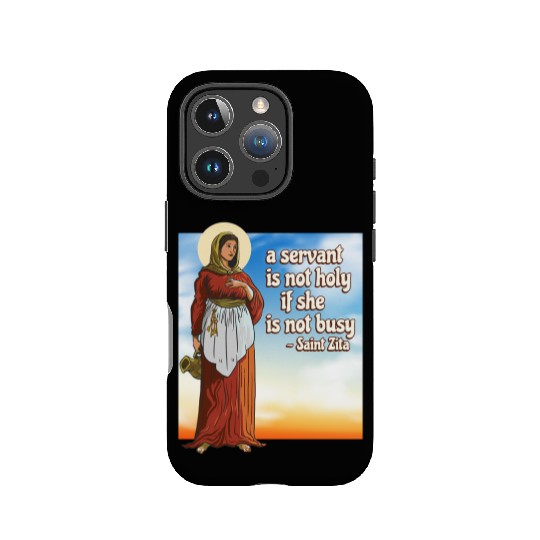 Saint Zita Catholic Patron Maids Waiter Homemakers IPhone Cases