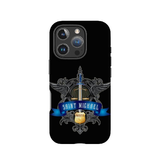 Saint Michael Patron Saint of Police Officers Cath IPhone Cases