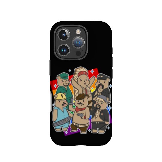 Gay Bears Cute LGBT Gay Bear Pride Month Aesthetic IPhone Cases