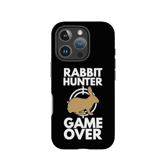 Rabbit Hunter Game Over Rabbit Lover IPhone Cases