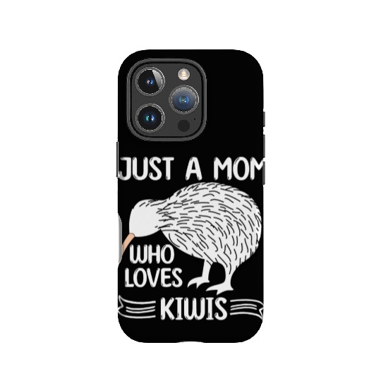 Funny Just A mom Who Loves Kiwis saying Kiwi Bird IPhone Cases