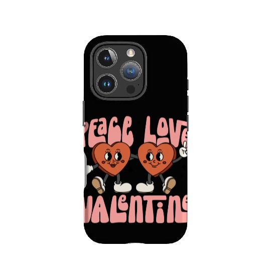 Peace Love Valentine Candy Heart IPhone Cases