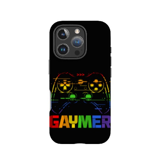 Gaymer LGBT Rainbow Flag IPhone Cases