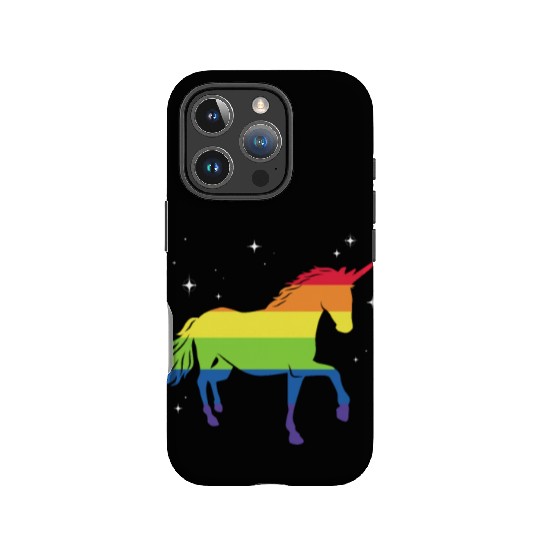 LGBT Unicorn Rainbow Flag IPhone Cases