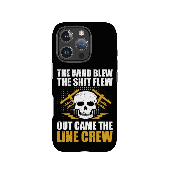 Funny Electrical Lineman Saying Thank A Lineman IPhone Cases