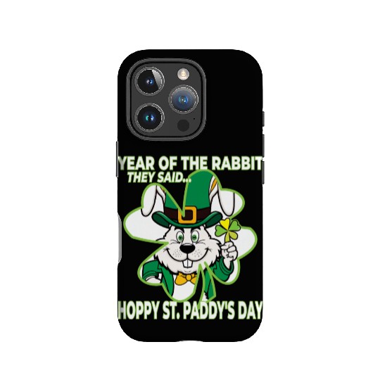 Year of the Rabbit - St. Paddy's Day IPhone Cases