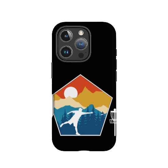 Disc Golf Disc Golfing Ultimate Frisbee Natur IPhone Cases