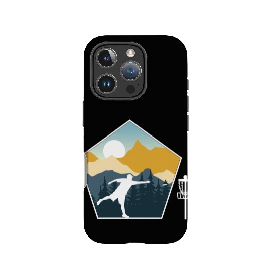 Disc Golf Disc Golfing Ultimate Frisbee Natur IPhone Cases