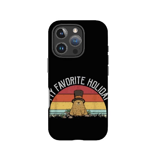 Retro Groundhog Day Gifts Groundhog Day IPhone Cases
