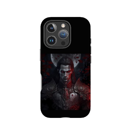 Dark fantasy vampire version 8 IPhone Cases
