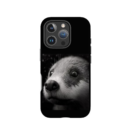 Fashionable Otter Design Cool Sea Otter With Blue IPhone Cases