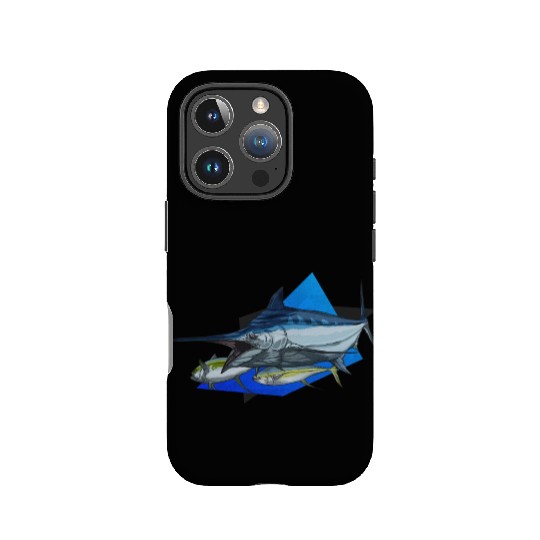 Marlin IPhone Cases Blue n Black