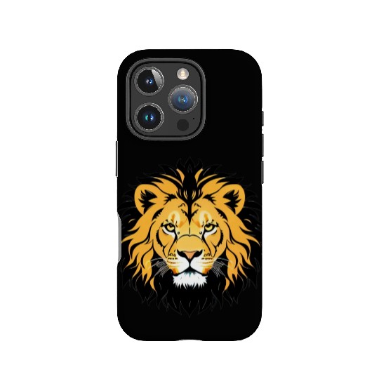 Royal Cartoon Lion - King of the Jungle 12 IPhone Cases
