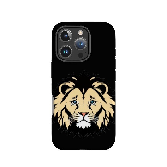 Royal Cartoon Lion - King of the Jungle 6 IPhone Cases