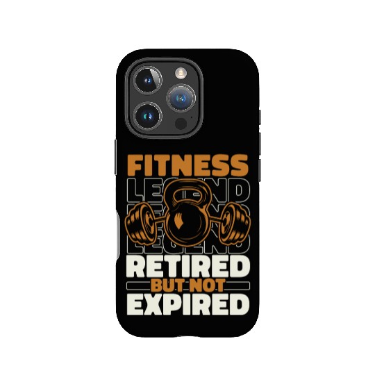 Fitness Workout Gym Retired IPhone Cases