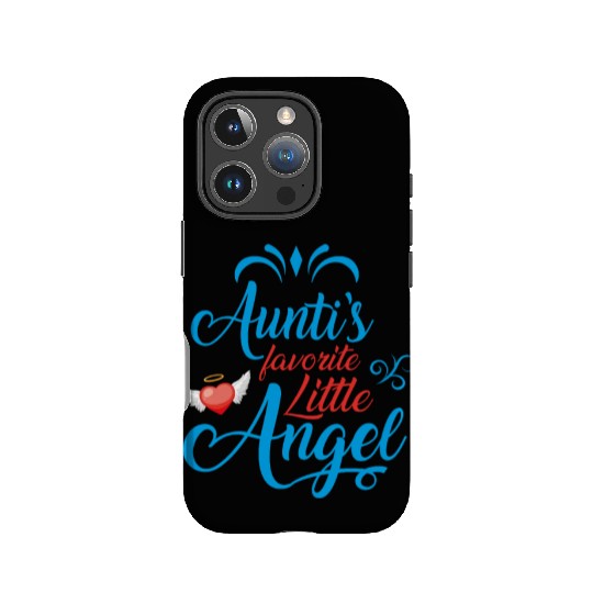 Aunti's Favorite Little Angel 02 IPhone Cases