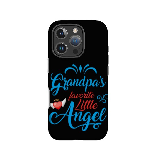 Grandpa's Favorite Little Angel IPhone Cases