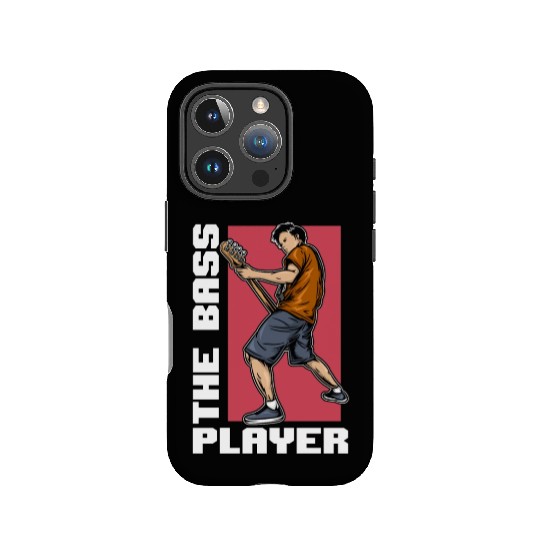 Bass Guitar The Bass Player Bassist Loves Guitar IPhone Cases