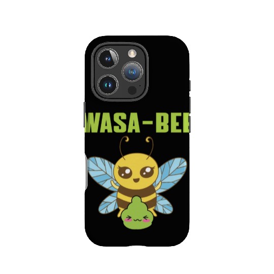 Cute Wasabi Bee Pun IPhone Cases