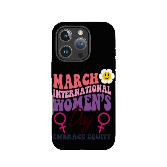 International Women's Day 2023 Theme Embrace Equit IPhone Cases