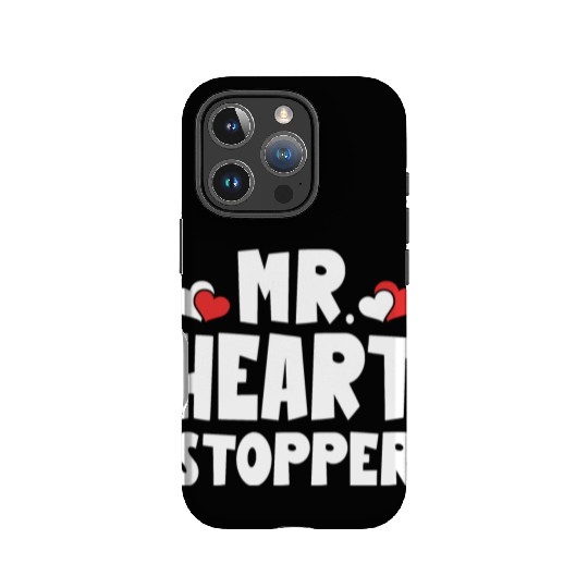 Mr Heart Stopper Funny Boyfriend Valentine's Day IPhone Cases