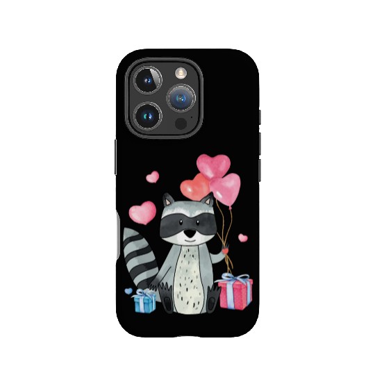 Raccoon Valentine Gift Raccoon Owner Trash Panda IPhone Cases