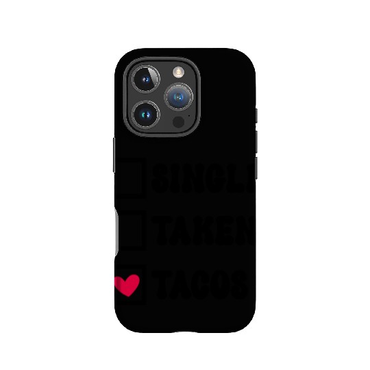 I Love Taco Anti-Valentine, Tacos Are My Valentine IPhone Cases