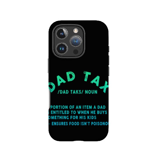 Vintage Dad Tax Definition Men Funny Father's Day IPhone Cases