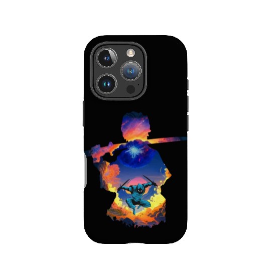 Sunset Samurai Warrior IPhone Cases