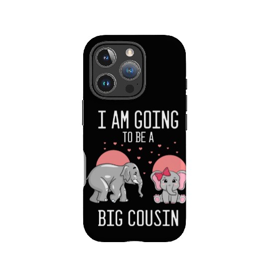 Humorous I'm Going To A Big Cousin Baby IPhone Cases