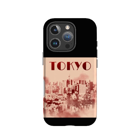 Tokyo Skyline City Japan Travel Shibuya Japanese IPhone Cases