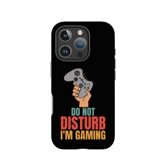 Do Not Disturb Im Gaming IPhone Cases - Perfect for Dad