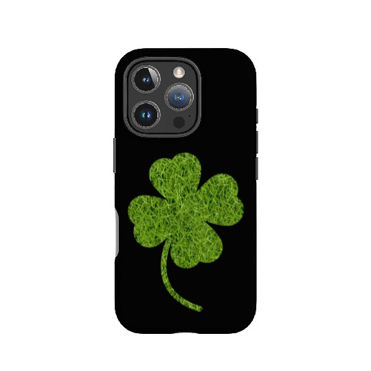 Shamrock Grass Print IPhone Cases