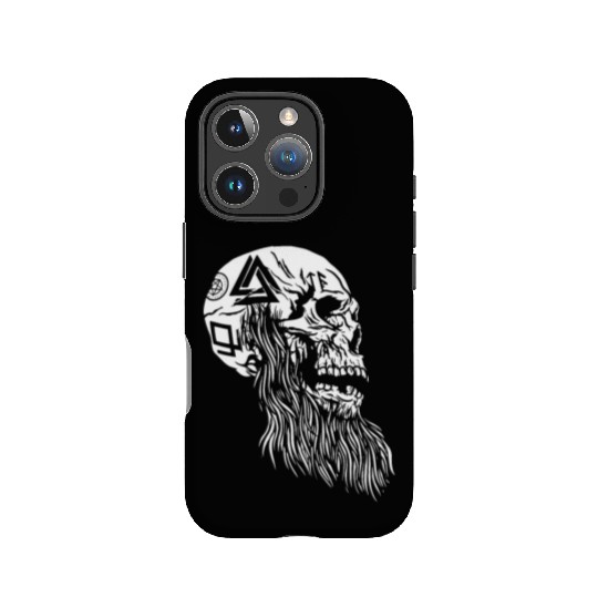 Viking Skull Tattoo Runes Halloween Cool IPhone Cases