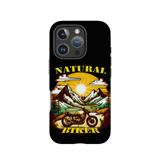 Natural Biker IPhone Cases