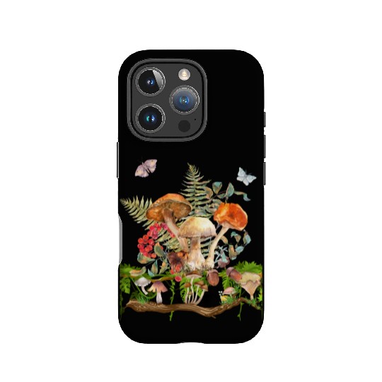 Watercolor Mushrooms IPhone Cases