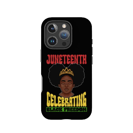 Juneteenth Celebrating Black Freedom 1865 African IPhone Cases