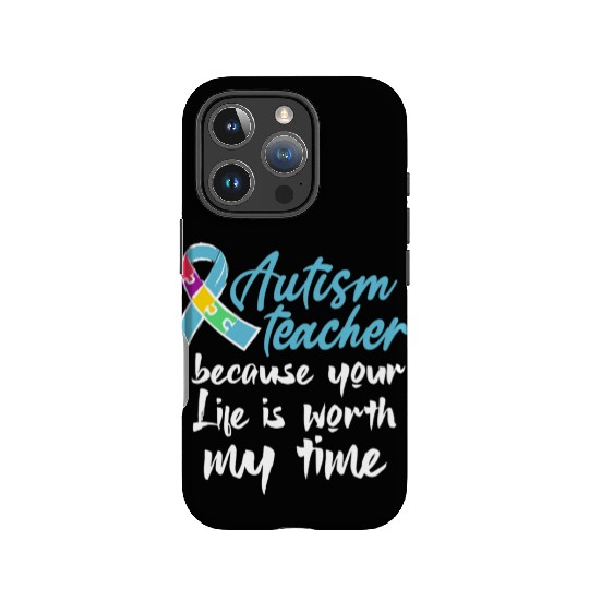Autism Teacher IPhone Cases